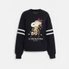 蔻驰/Coach Coach X Peanuts Snoopy Lights 圆领衫 CE458-NAV-XXS