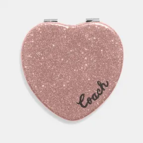 蔻驰/Coach 闪光心形粉盒 CF153-SV-DZ