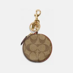 蔻驰/Coach 经典标志圆形零钱包手袋挂件 CG762-IMKHA