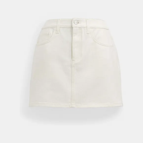 蔻驰/Coach 牛仔裙 CJ367-WHT-06