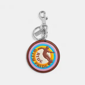 蔻驰/Coach Ride With Pride 彩虹标志帆布包饰 CK060-SVCAH