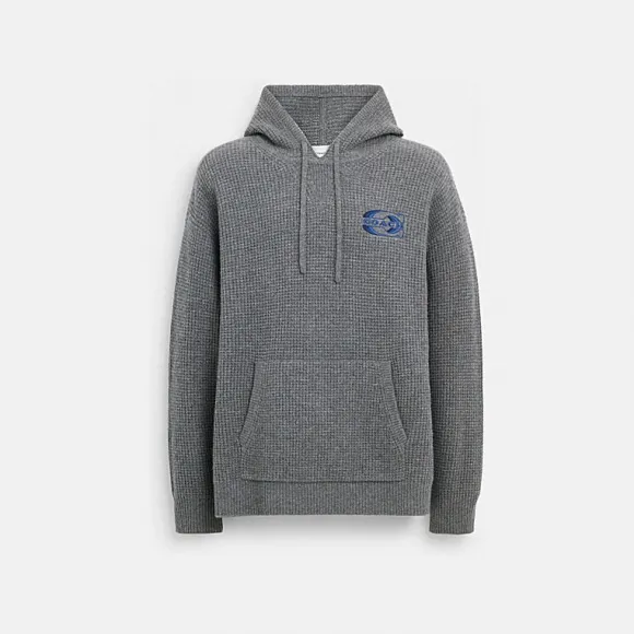 蔻驰/Coach 针织连帽毛衣 CK739-LEB