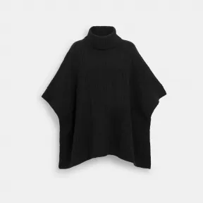 蔻驰/Coach 标志性针织斗篷 CL285-BLK