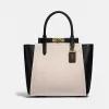 蔻驰/Coach 拼色TROUPE托特包 78484_B4CAH