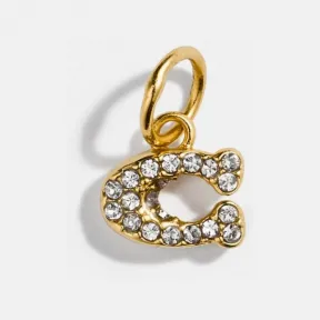 蔻驰/Coach  女士 PAVE经典标志挂件 88520-PNM