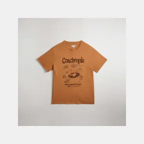 蔻驰/Coach 97% 再生棉休闲 T 恤：花盆 CP883-CAM-S