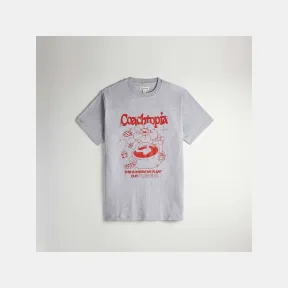 蔻驰/Coach 休闲T恤：花盆 CQ882-GRM-L