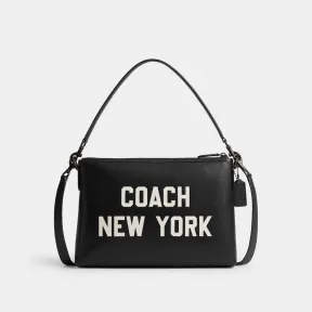 蔻驰/Coach COACH图案RELAY手包 CU107-BLK