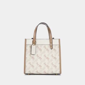 蔻驰/Coach 马车图案印花22 号FIELD托特包 CU786-B4SN6