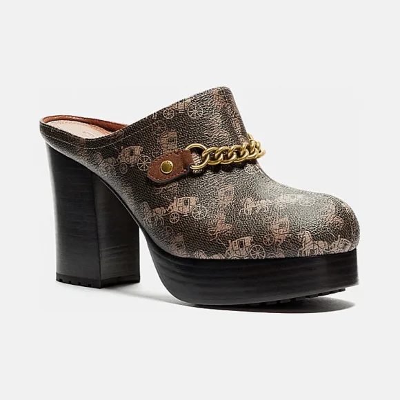 蔻驰/Coach 男士 马车图案印花C280高帮鞋 G4828_PRC