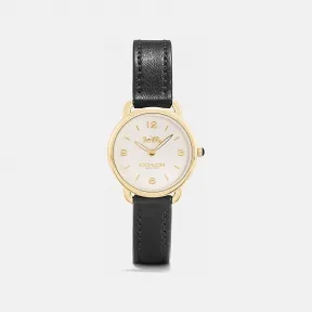 蔻驰/Coach   DELANCEY细款真皮表带腕表 W1101-BLK-WMN