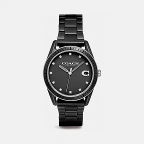 蔻驰/Coach PRESTON运动手表，36MM W1595 BLK