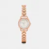 蔻驰/Coach TATUM玫瑰金色阳光表盘表链腕表 W6161 B7M