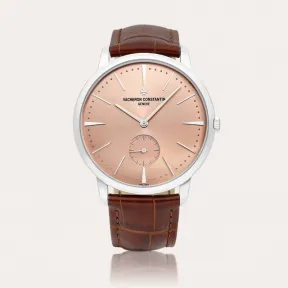 江诗丹顿/Vacheron Constantin 传承系列 42 MM 铂金 手动机械机芯 男表 1110U-000P-B653