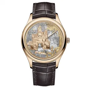 江诗丹顿/Vacheron Constantin 阁楼工匠系列 40 MM 18K粉红金 自动机械机芯 男表 2000C-000R-104C