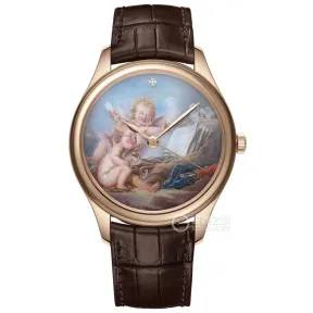 江诗丹顿/Vacheron Constantin 阁楼工匠系列 40 MM 18K 5N粉红金 自动机械机芯 男表 2400C-000R-B572