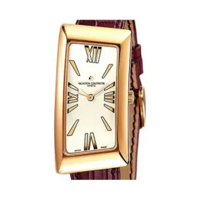 江诗丹顿/Vacheron Constantin 1972系列 18k玫瑰金 石英机芯 女表 25010-000R-9121