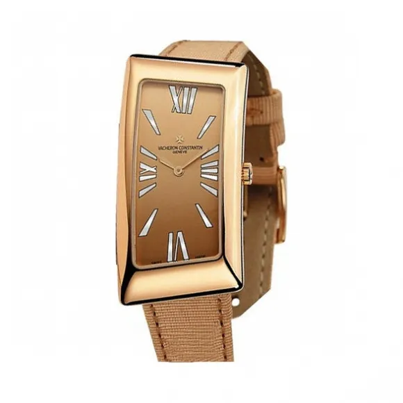 江诗丹顿/Vacheron Constantin 1972系列 18k玫瑰金 石英机芯 女表 25010-000R-9122