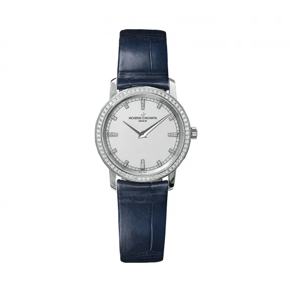 江诗丹顿/Vacheron Constantin Traditionnelle传袭系列 18K白金 石英机芯  25558-000G-9405