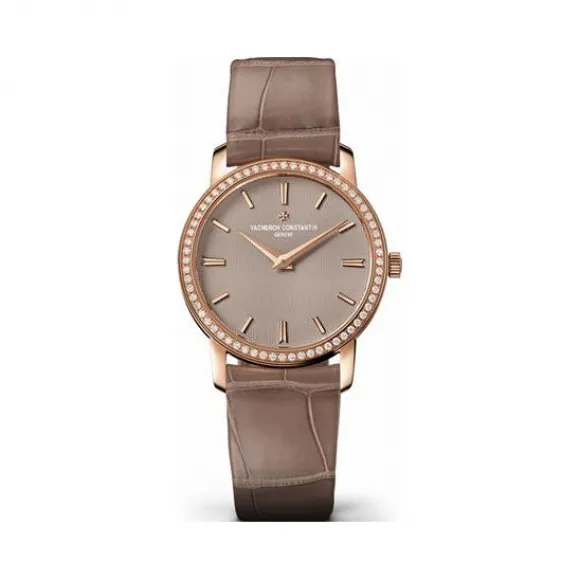 江诗丹顿/Vacheron Constantin Traditionnelle传袭系列 18K 5N 粉红金 石英机芯 女表 2