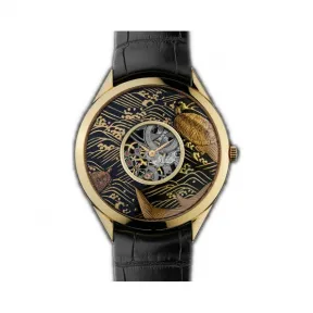 江诗丹顿/Vacheron Constantin MéTiers D'Art艺术大师系列 18k玫瑰金 手动机械机芯 男表 33