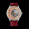 江诗丹顿/Vacheron Constantin MéTiers D'Art艺术大师系列 18K白金 手动机械机芯 女表 335