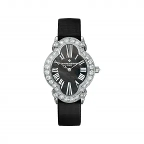 江诗丹顿/Vacheron Constantin Heures Créatives创意时光系列Heure Romantique罗曼时光 18K白金 手动上链 男表 37640-000G-B659