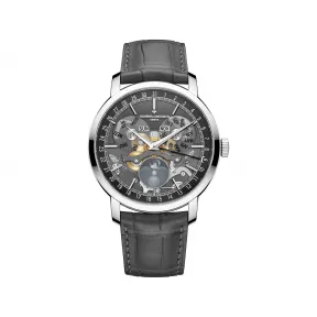 江诗丹顿/Vacheron Constantin Traditionnelle传袭系列全日历镂雕腕表 男表 4020T-000G-B655-X40G3090