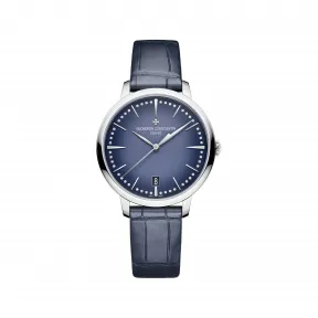 江诗丹顿/Vacheron Constantin PATRIMONY传承系列 18K白金 36.5MM 自动机械机芯 女表 4110U-000G-B906 VMX41GB906