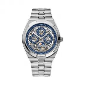 江诗丹顿/Vacheron Constantin Overseas纵横四海系列镂雕超薄万年历 自动上链 41.5 MM 男表 4300V-120G-B946