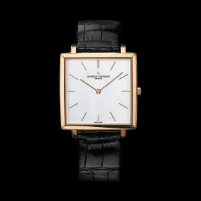 江诗丹顿/Vacheron Constantin Historiques历史名作系列 18K 4N 粉红金 自动机械机芯 男表 43043-000R-9592