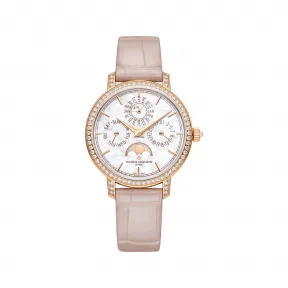 江诗丹顿/Vacheron Constantin TRADITIONNELLE传袭系列 36.5MM 自动机械机芯 女表 4305T-000R-B947 VMX43RB947