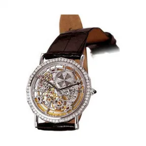 江诗丹顿/Vacheron Constantin  白金 手动机械机芯 男表 43502-000G-0000