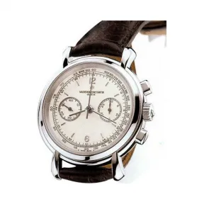 江诗丹顿/Vacheron Constantin  18k白金 手动机械机芯 男表 47111-000P-7576