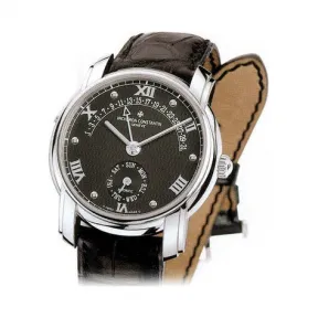 江诗丹顿/Vacheron Constantin  18k白金 自动机械机芯 男表 47245-000P-8789