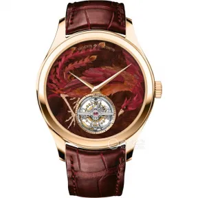 江诗丹顿/Vacheron Constantin 阁楼工匠系列 42 MM 18k 5N玫瑰金 自动机械机芯 男表 6040C-000R-152C