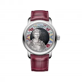 江诗丹顿/Vacheron Constantin METIERS D'ART艺术大师系列 18K white gold 42 mm 自动机械机芯 男表 7620A-000G-B929 VMX76GB929