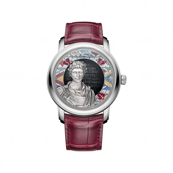 江诗丹顿/Vacheron Constantin METIERS D'ART艺术大师系列 18K white gold 42 mm 自动机械机芯 男表 7620A-000G-B929 VMX76GB929