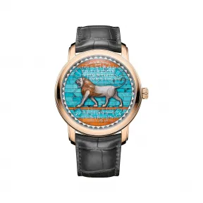 江诗丹顿/Vacheron Constantin METIERS D'ART艺术大师系列 pink gold 42 mm 自动机械机芯 男表 7620A-000R-B926 VMX76RB926