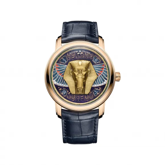 江诗丹顿/Vacheron Constantin METIERS D'ART艺术大师系列 pink gold 42 mm 自动机械机芯 男表 7620A-000R-B927 VMX76RB927