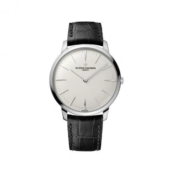 江诗丹顿/Vacheron Constantin Patrimony传承系列 18K白金 手动机械机芯  81180-000G-