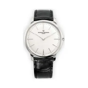 江诗丹顿/Vacheron Constantin Patrimony传承系列 950铂金 手动机械机芯 男表 81180-000