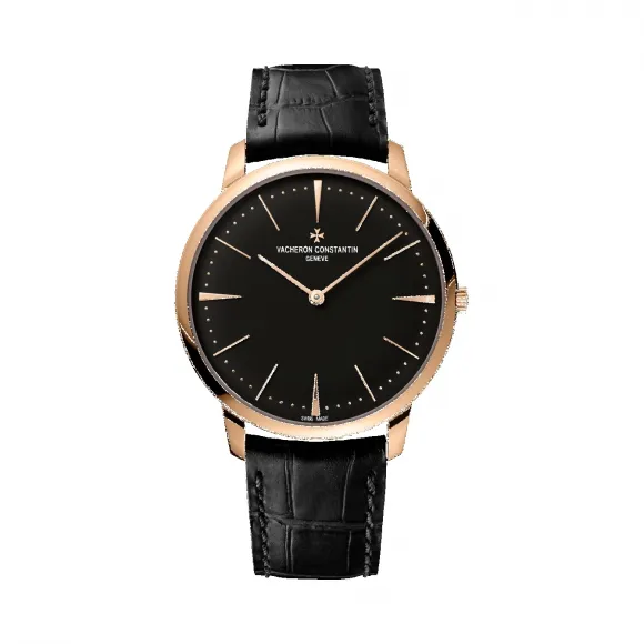 江诗丹顿/Vacheron Constantin Patrimony传承系列 18K 5N 粉红金 手动机械机芯  81180-