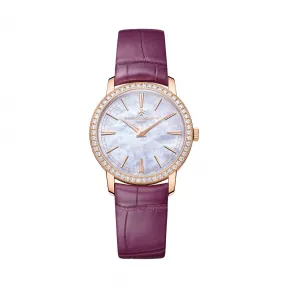 江诗丹顿/Vacheron Constantin Traditionnelle传袭系列手动上链 33 MM 手动机械机芯 女表 81590-000R-B963