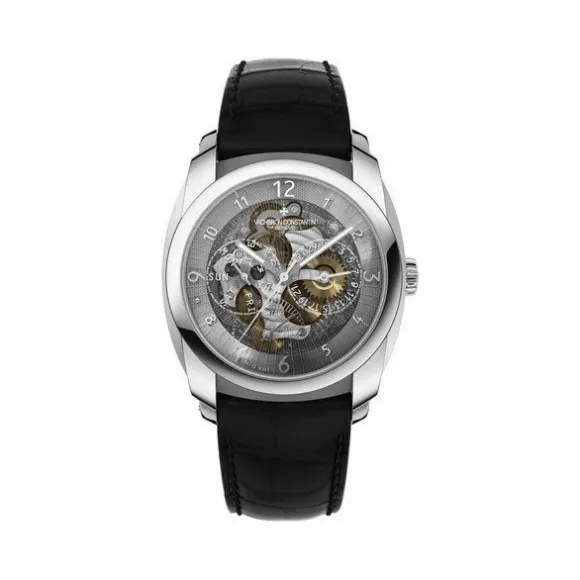 江诗丹顿/Vacheron Constantin Quai De L’Ile奎德利系列 白金 自动机械机芯 男表 85050-000D-9341