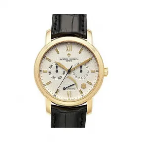 江诗丹顿/Vacheron Constantin  18k黄金 自动机械机芯 男表 85250-000J-9141