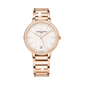 江诗丹顿/Vacheron Constantin Patrimony传承系列 18K 5N 粉红金 自动机械机芯 男表 8551