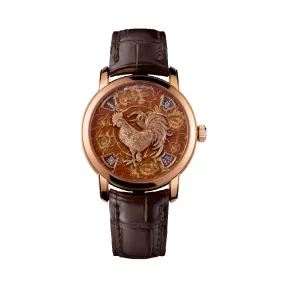 江诗丹顿/Vacheron Constantin MéTiers D'Art艺术大师系列 18K 5N 粉红金 自动机械机芯 男
