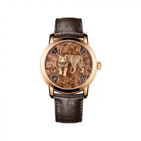 江诗丹顿/Vacheron Constantin Métiers d’Art艺术大师系列 The legend of the Chinese zodiac 中国十二生肖传奇之虎年 40 MM 自动机械机芯 男表 86073-000R-B901