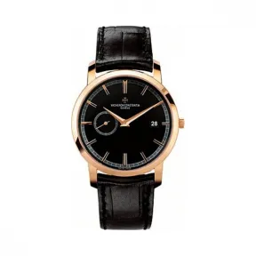 江诗丹顿/Vacheron Constantin Patrimony传承系列 18k玫瑰金 自动机械机芯 男表 87172-00